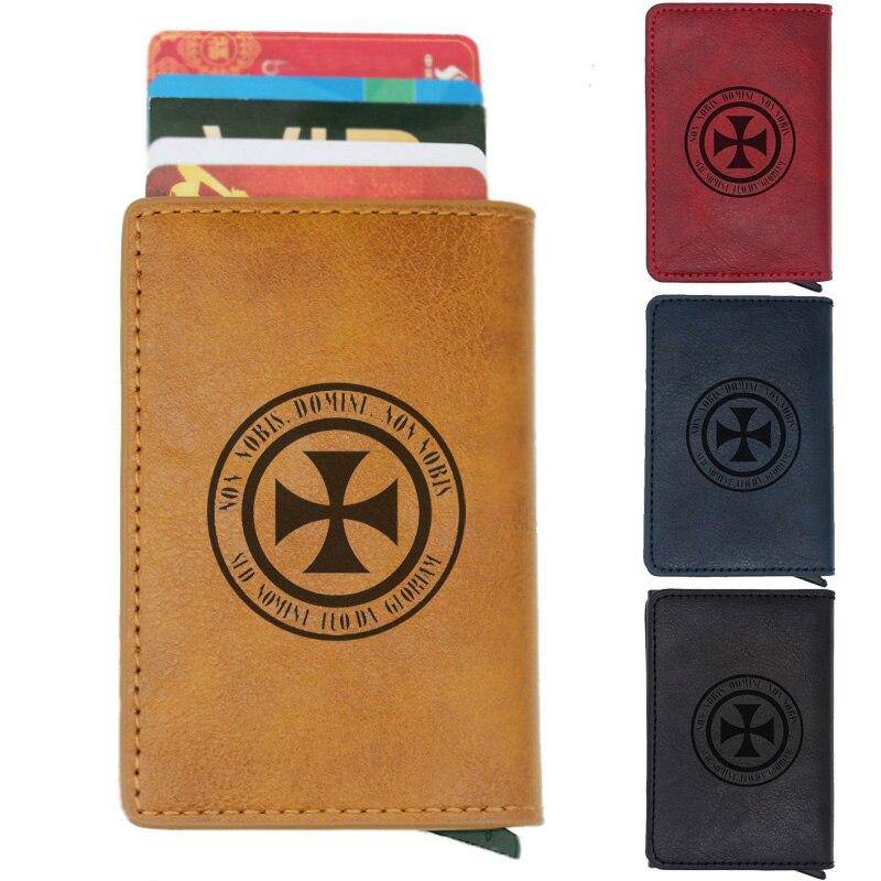 Knights Templar Commandery Wallet - Credit Card Holder (4 colors)