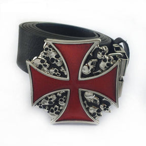 Knights Templar Commandery Belt - Red Cross