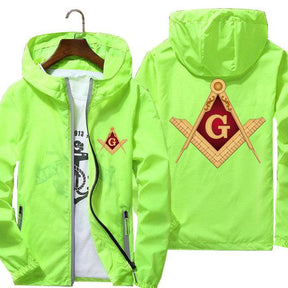 Master Mason Blue Lodge Jacket - Square & Compass G (Multiple Colors)