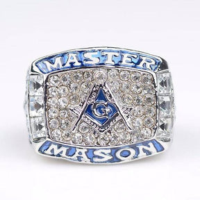 Master Mason Blue Lodge Ring - Blue