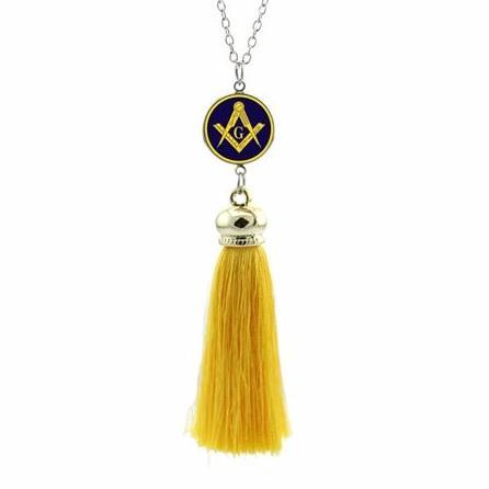 Masonic Necklace - Colorful Variety to Choose from [Multiple Colors]