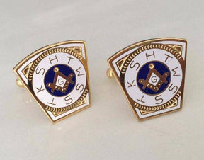 Royal Arch Chapter Cufflink - KSHTWSST White Gold