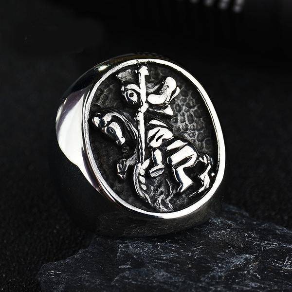 Knights Templar Commandery Ring - Vintage Signet