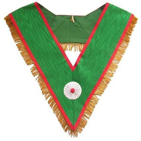 Scottish Master of St. Andrew Collar - Green with Fringe - Bricks Masons