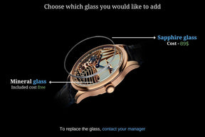 Master Mason Blue Lodge Wristwatch - Silver Skeleton With Stones - Bricks Masons