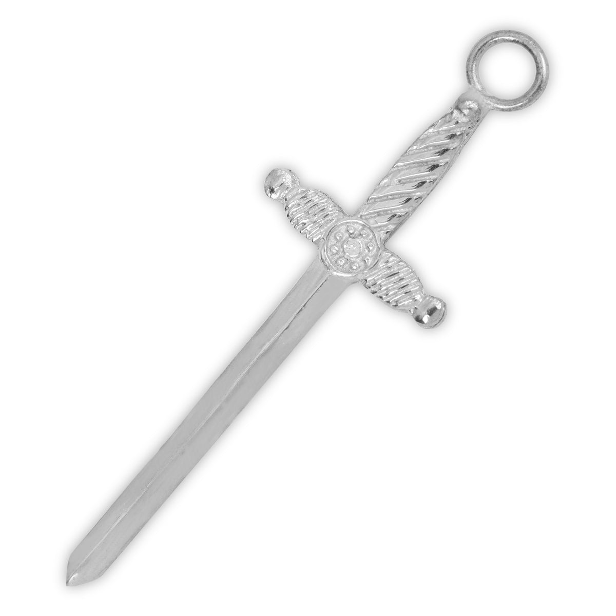 Tyler Blue Lodge Officer Collar Jewel - Silver Plating - Bricks Masons