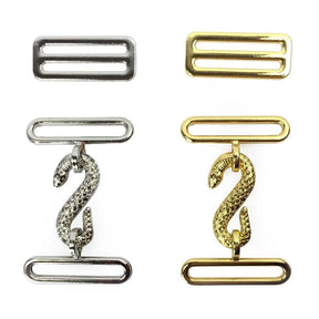 Universal Apron Belt Accessory - Silver/Gold Snake Set - Bricks Masons