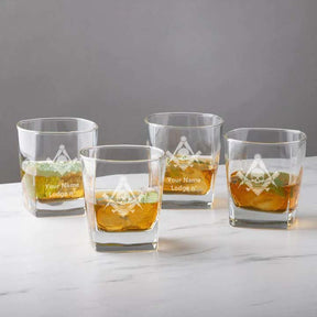 Widows Sons Whiskey Glass - 1 Piece - Bricks Masons