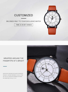 OES Wristwatch - Leather Straps - Bricks Masons