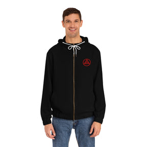 Royal Arch Chapter Hoodie - Black with Red Triple Tau - Bricks Masons