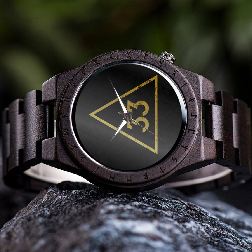 33rd Degree Scottish Rite Wristwatch  - Various Colors - Bricks Masons