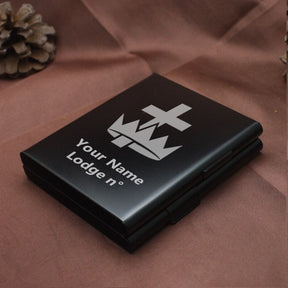 Knights Templar Commandery Cigarette Case - Various Colors - Bricks Masons