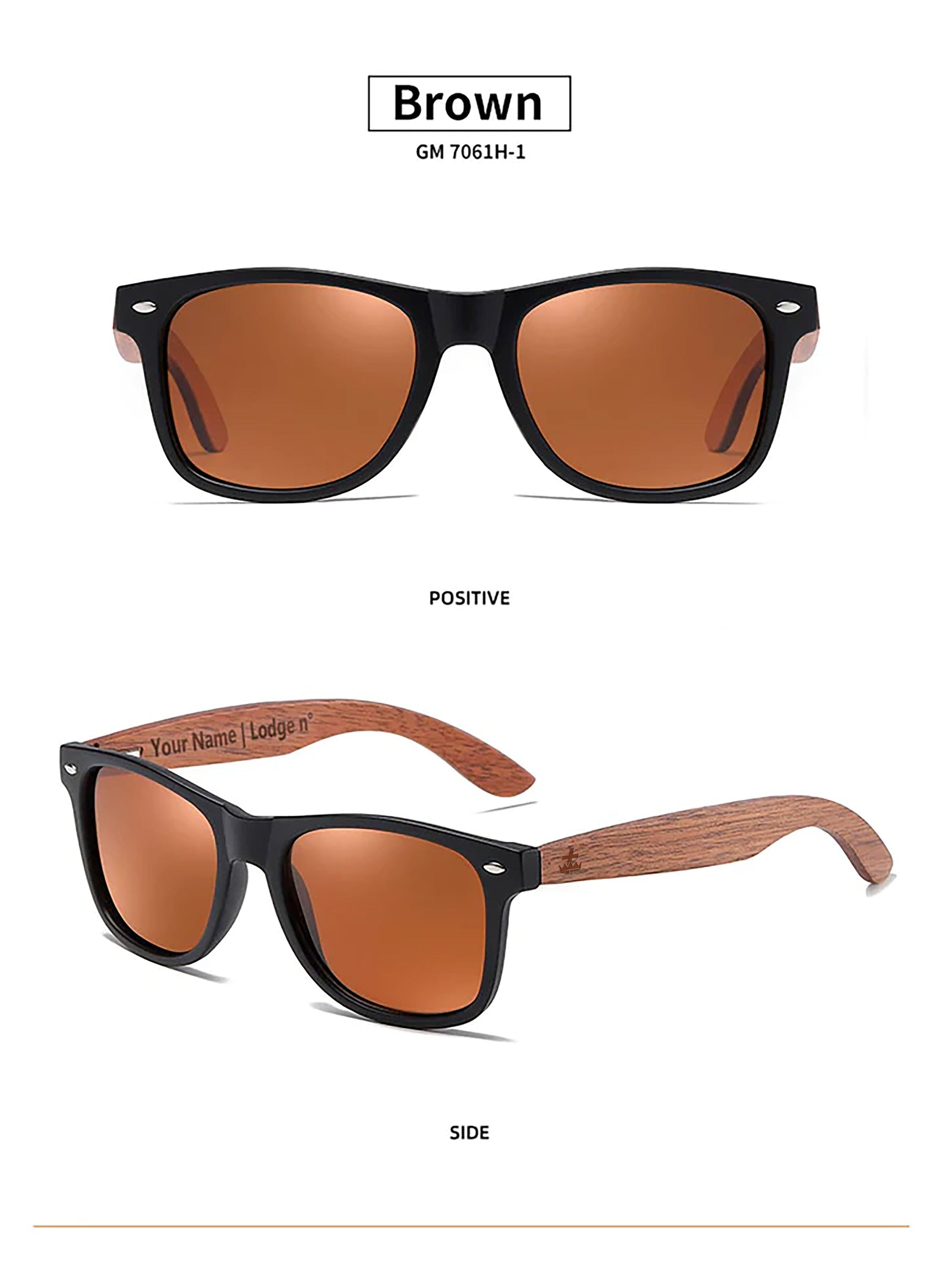 Order Of Malta Commandery Sunglasses - UV Protection - Bricks Masons