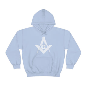 Master Mason Blue Lodge Hoodie - Christmas Ugly Square and Compass G - Bricks Masons