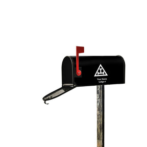 Royal Arch Chapter Mailbox Cover - Magnetic & Waterproof - Bricks Masons