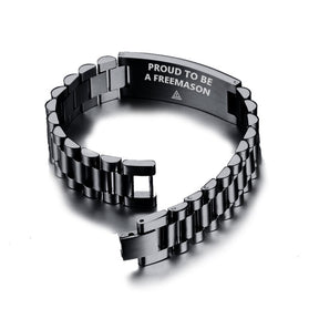 Royal Arch Chapter Bracelet - Stainless Steel - Bricks Masons