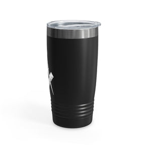 Master Mason Blue Lodge Ringneck Tumbler - Square & Compass G - Bricks Masons