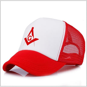 Custom LOGO Design Baseball Cap Mesh Adjustable Hat - Bricks Masons