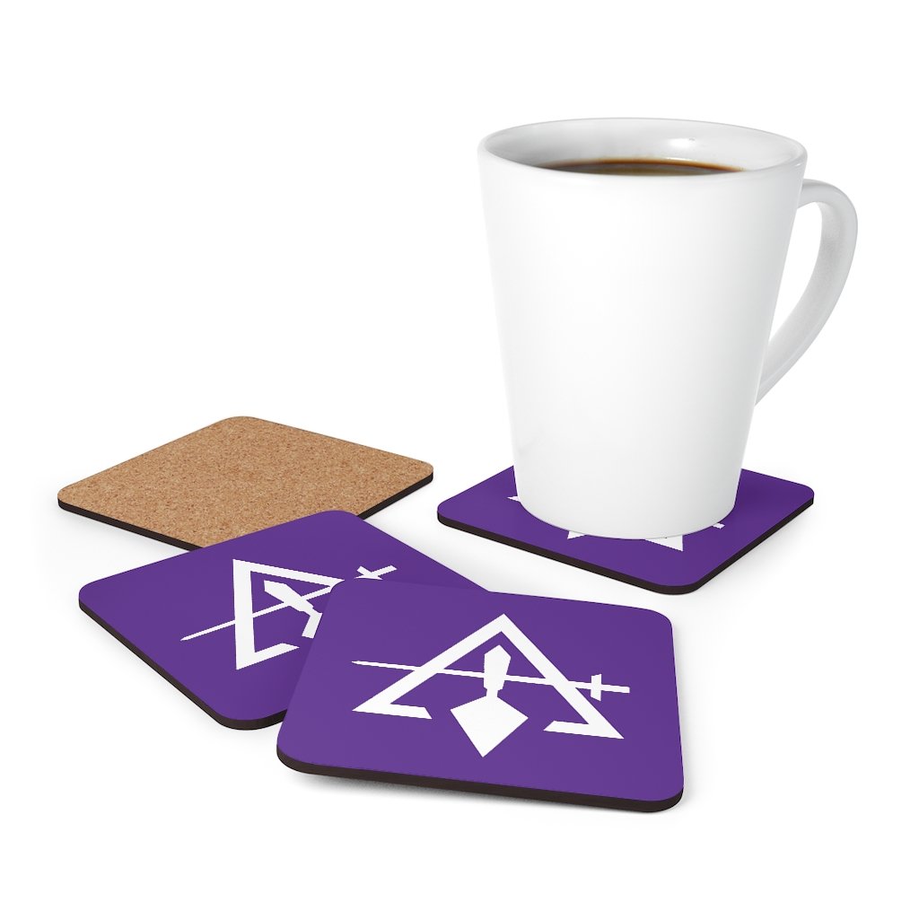 Council Coaster - 4 Pieces Purple Set - Bricks Masons