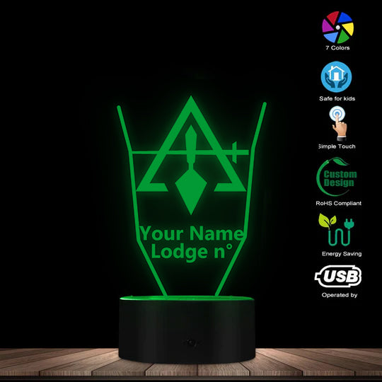 Council LED Sign - Various Colors - Bricks Masons