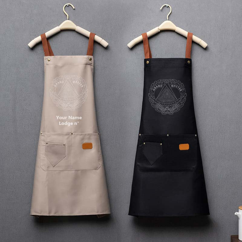 Grand Master Work Apron - Various Colors - Bricks Masons