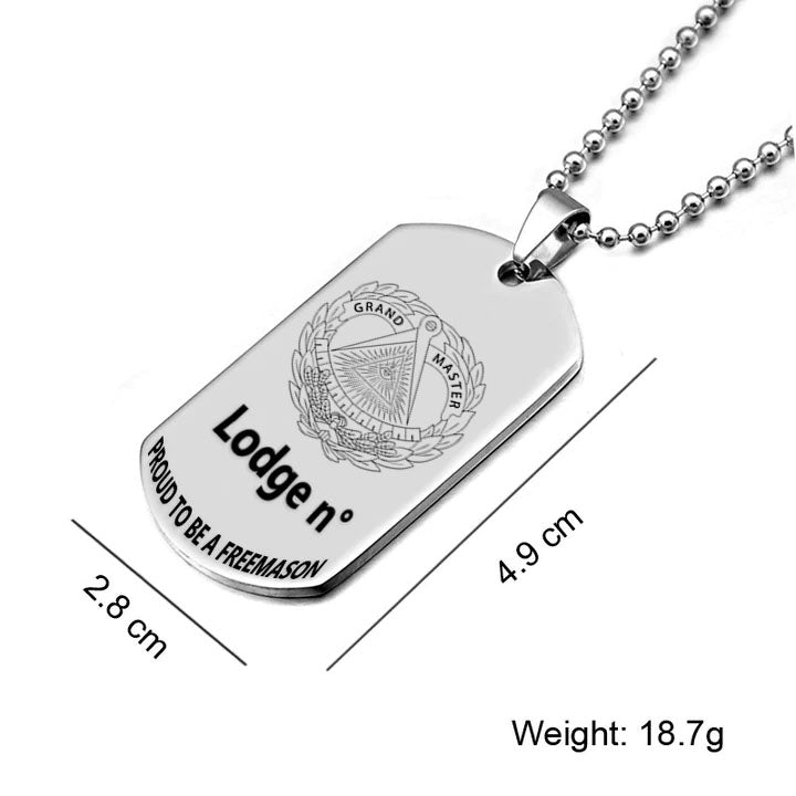 Grand Master Necklace - (Various Colors) - Bricks Masons