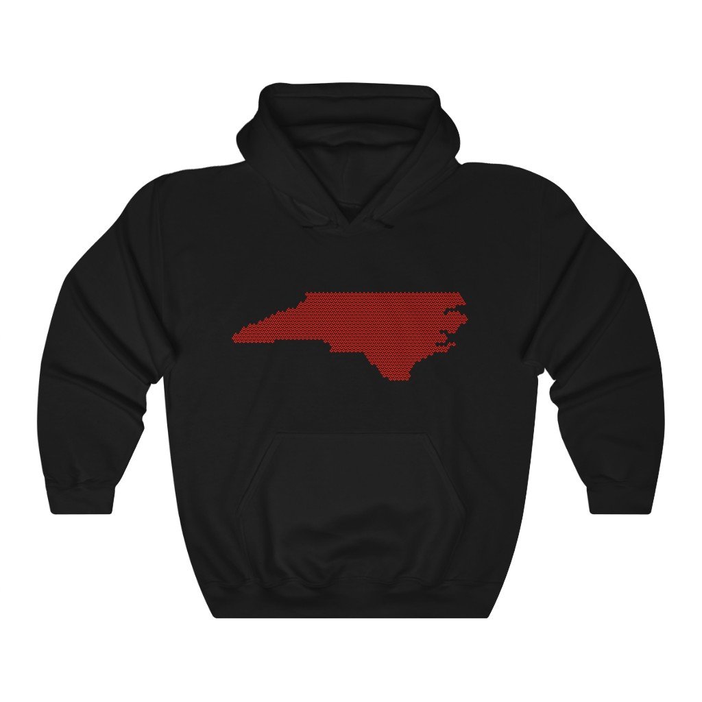 Masonic Hoodie - NORTH CAROLINA State - Bricks Masons