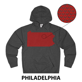 Masonic Hoodie - PHILADELPHIA State - Bricks Masons