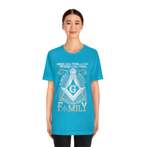 Masonic T-Shirt - I Call Them Family - Bricks Masons