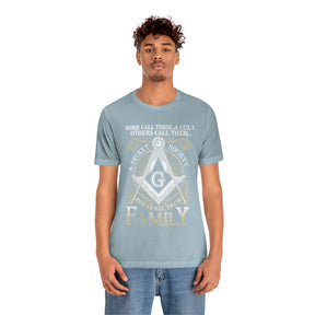 Masonic T-Shirt - I Call Them Family - Bricks Masons