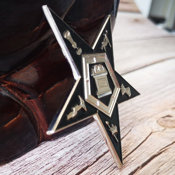 OES Car Emblem - Black - Bricks Masons