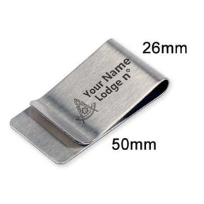 Past Master Blue Lodge California Regulation Pen Holder - Black & Brown Leather - Bricks Masons