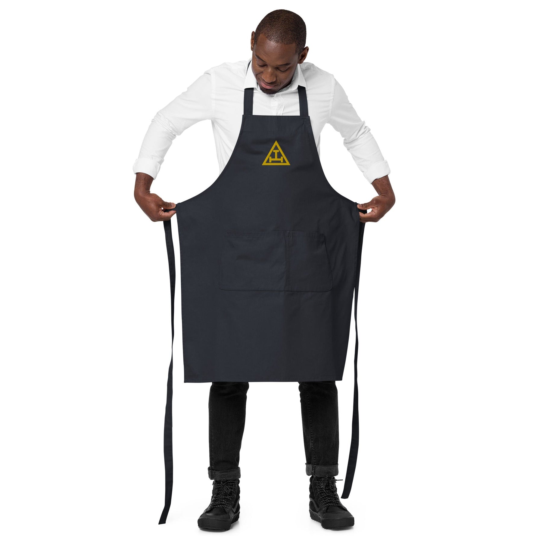 Royal Arch Chapter Kitchen Apron - Various Organic Cotton Colors - Bricks Masons