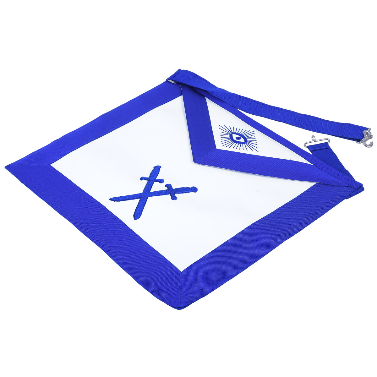 Sentinel Blue Lodge Officer Apron - Royal Blue - Bricks Masons