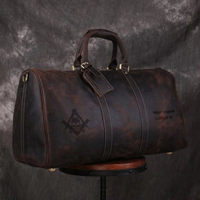 Widows Sons Travel Bag - Genuine Vintage Leather - Bricks Masons