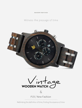 Widows Sons Wristwatch - Various Wood Colors - Bricks Masons