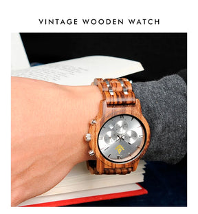 Widows Sons Wristwatch - Various Wood Colors - Bricks Masons